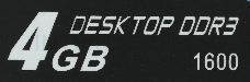 Память DDR3 4Gb 1600MHz Kimtigo KMTU4G8581600 RTL PC4-21300 CL11 DIMM 260-pin 1.35В single rank