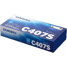 Тонер-картридж SAMSUNG CLT-C407S/ ST998A голубой для Samsung CLP-320/325/CLX-3185 (1000стр.)