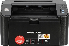 Принтер лазерный Pantum P2500, (А4, 22стр/мин, 1200x1200 dpi, 128MB RAM, лоток 150 листов, USB, черный корпус)