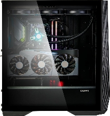 Корпус ZALMAN Z9 ICEBERG, EATX, BLACK, WINDOW, 4x3.5, 6x2.5, 2xUSB2.0, 2xUSB3.0, 1xUSB 3.1 Gen2 Type-C, FRONT 1x140mm, REAR 1x140mm