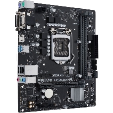 Материнская плата ASUS PRIME H510M-R-SI, LGA1200, H510, 2*DDR4, DVI+D-Sub + HDMI, SATA3, Audio, Gb LAN, USB 3.2, COM*1 header (w/o cable),mATX