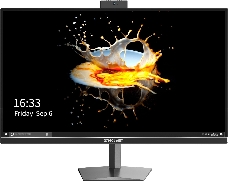 Моноблок Teclast G27 Air 27 Full HD i5 13400 (2.5) 16Gb SSD256Gb UHDG 730 Windows 11 Pro GbitEth WiFi BT 120W Cam черный 1920x1080