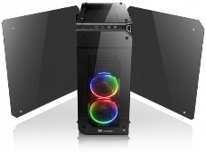 Корпус View 71 TG RGB (870680) CA-1I7-00F1WN-01 /Black/Win/SPCC/Tempered Glass*4/Color Box/Riing 140mm RGB Fan*3