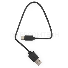 Кабель USB Гарнизон GCC-USB2-AMCM-0.3M, USB2.0 AM/ USB3.1 Type-C, 0.3м, пакет