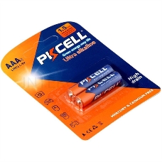 Щелочной/алкалиновый элемент питания PKCELL LR03-2B тип - AAА 2 шт в блистере