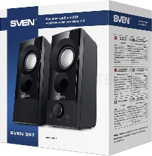 Колонки Sven 357, чёрный (6 Вт, питание USB)