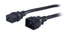 Кабель Hyperline PWC-IEC19-IEC20-3.0-BK Кабель питания IEC 320 C19 - IEC 320 C20 (3x1.5), 3 м