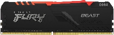 Оперативная память Kingston DRAM 16GB 3600MHz DDR4 CL18 DIMM FURY Beast RGB EAN: 740617319064
