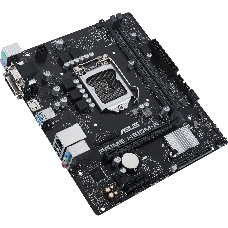 Материнская плата ASUS PRIME H510M-R-SI, LGA1200, H510, 2*DDR4, DVI+D-Sub + HDMI, SATA3, Audio, Gb LAN, USB 3.2, COM*1 header (w/o cable),mATX