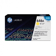 Тонер-картридж HP CF032A желтый для CM4540 12500стр.