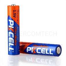 Щелочной/алкалиновый элемент питания PKCELL LR03-4B тип - AAА 4 шт в блистере