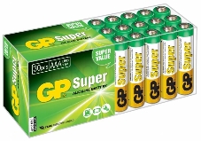 Батарея GP Super Alkaline 24A LR03 AAA (30шт)