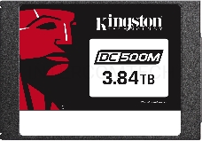 Жесткий диск SSD 2.5 Kingston 3.84Tb DC500M Series <SEDC500M/3840G> (SATA3, up to 555/520Mbs, 98000 IOPS, 3D TLC, 7mm)