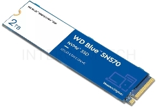 Твердотельный накопитель SSD WD Blue 3D NAND WDS200T3B0C 2ТБ M2.2280 PCI-E x4