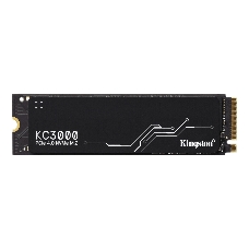 Накопитель SSD Kingston 512Gb M.2 KC3000 <SKC3000S/512G> (PCI-E 4.0 x4, up to 7000/3900Mbs, 3D TLC, NVMe, 400TBW, Phison E18, 22х80mm, LP heatsink)