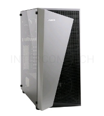 Корпус ZALMAN S4 Plus, ATX, BLACK, WINDOW, 1x5.25, 4x3.5, 1x2.5, 2xUSB2.0, 1xUSB3.0, FRONT 2x120mm, REAR 1x120mm