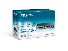 Коммутатор TP-Link SMB  TL-SG108E 8-port Desktop Gigabit Switch, 8 10/100/1000M RJ45 ports