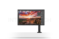 Монитор 32 LG LCD 16:9 3840x2160(UHD 4K) VA, nonGLARE, 400cd/m2, H178°/V178°, 3000:1, 1.07B, 4ms, 2xHDMI, DP, USB-Hub, Height adj, Tilt, Speakers, 2Y, Silver