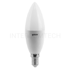 Лампа светодиодная GAUSS 103101107  LED Candle E14 6.5W 2700К