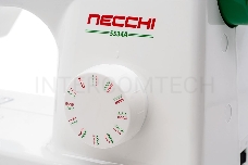 Швейная машина Necchi 5534 А 23 операции, петля автомат , верт.челнок , рег.длины и ширины стежкаа
