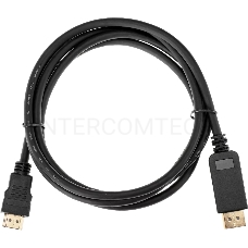 Кабель-переходник DisplayPort M-> HDMI M 4K@30Hz 1.8m Aopen/Qust <ACG608-1.8M>