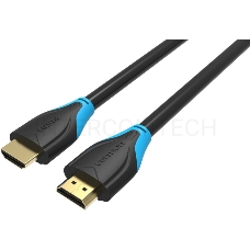 Кабель Vention HDMI High speed v1.4 with Ethernet 19M/19M - 0.75м VAA-B01-L075