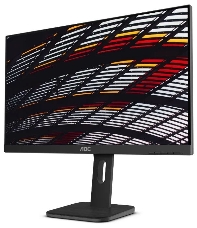 Монитор  23.8 AOC 24P1 [16:9] 1920х1080(FHD) IPS, nonGLARE, 250cd/m2, H178°/V178°, 1000:1, 50М:1, 16.7M Color, 5ms, VGA, DVI, HDMI, DP, USB-Hub, Height adj, Pivot, Tilt, Speakers, Audio out, 3Y, Black