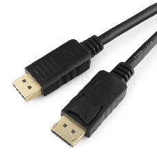 Кабель DisplayPort Cablexpert CC-DP2-7.5M, v1.2, 7,5м, 20M/20M, черный, экран, пакет