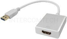 Greenconnect Конвертер-переходник USB 3.0 AM -> HDMI 19F серия Greenline GCR-U32HD2 Greenconnect Конвертер-переходник USB 3.0 AM -> HDMI 19F серия Greenline GCR-U32HD2