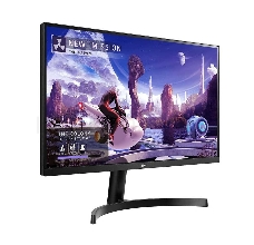 Монитор 27 LG 27QN600-B Black (IPS, LED, Wide, 2560x1440, 75Hz, 5ms, 178°/178°, 350 cd/m, 1000:1, +DP, +2хHDMI, +MM, )