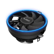 Кулер PCCooler E126M B S775/115X/AM2/2+/AM3/3+/AM4/FM1/FM2/2+ (48 шт/кор, TDP 92W, вент-р 120мм с PWM, Blue LED FAN, 1000-1800RPM, 26.5dBa) Retail Color Box