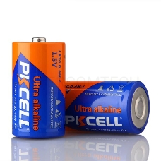 Щелочной/алкалиновый элемент питания PKCELL LR20-2B тип - D(LR20) 2 шт в блистере