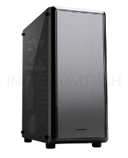 Корпус ZALMAN S4, ATX, BLACK, WINDOW, 1x5.25, 4x3.5, 1x2.5, 2xUSB2.0, 1xUSB3.0, FRONT 1x120mm, REAR 1x120mm