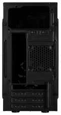 Корпус Aerocool Cs-105 Red (mATX, без БП, 1x USB3.0, 1x USB2.0, 1x 12cm red LED front fan)