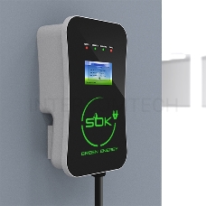 Зарядная станция SOK Green Energy M3W Series Wallbox EV Charger SM3W10732542-0, 1-фаза,  7кВт (32А/ 220В), ocpp 1.6j, ip54