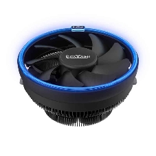 Кулер PCCooler E126M B S775/115X/AM2/2+/AM3/3+/AM4/FM1/FM2/2+ (48 шт/кор, TDP 92W, вент-р 120мм с PWM, Blue LED FAN, 1000-1800RPM, 26.5dBa) Retail Color Box