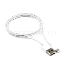 Кабель USB Cablexpert CC-USB-AP2MWP AM/Apple, для iPhone5/6 Lightning, 1м, белый, пакет