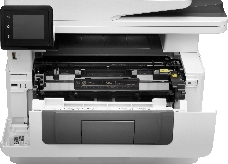 МФУ лазерный, HP LaserJet Pro M428fdn (W1A32A/XW1A29A), (A4, принтер/сканер/копир/факс, 1200dpi, 38ppm, 512Mb, ADF50, Duplex, Lan, USB, стартовый картридж 10000 стр.)