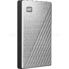 Внешний жёсткий диск WD My Passport Ultra (Metal Edition) WDBC3C0020BSL-WESN 2TB 2,5 USB 3.1/USB-C silver (E1B)