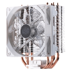 Кулер для процессора Cooler Master CPU Cooler Hyper 212 LED White Edition, 600 - 1600 RPM, 150W, White LED fan, Full Socket Support