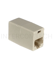 Проходной адаптер RJ-45, категория 5e (8P8C), 2 розетки RJ-45, Aopen, 10 шт в упаковке (ACT251)