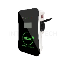 Зарядная станция S'OK Green Energy M3W Series Wallbox EV Charger SM3W10732542-0, 1-фаза,  7кВт (32А/ 220В), ocpp 1.6j, ip54