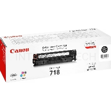 Тонер-картридж Canon Cartridge 718BK (2662B002) черный, 3400 стр., для LBP7200/MF8330/8350