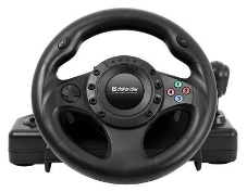 Руль DEFENDER FORSAGE DRIFT 64370 {12 кн., рычаг коробки передач, USB/PS2/PS3}