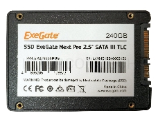 Накопитель SSD ExeGate EX276539RUS UV500NextPro 2.5  240 GB SATA-III 3D TLС OEM