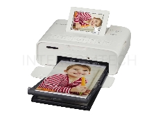 Принтер Canon SELPHY CP1300 White (2235C002), (портативный, термосублимационный, 10x15, 300x300dpi, LCD, USB, WiFi, PictBridge) белый