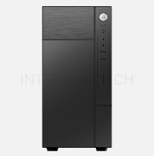 Корпус с блоком питания 450Вт./ Case Forza mATX case, black, w/PSU 450W 12cm, w/2xUSB2.0, w/pwr cord, w/o FAN