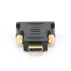 Адаптер (переходник) Gembird  HDMI-DVI A-HDMI-DVI-1, 19M/19M, золотые разъемы, пакет