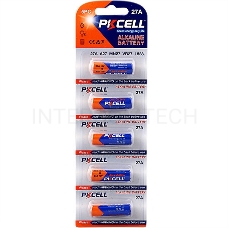 Щелочной/алкалиновый элемент питания PKCELL 12V 27A-5B тип - A27 5 шт в блистере