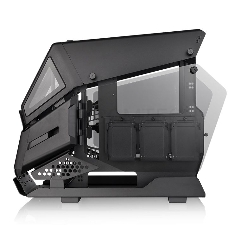 Корпус без блока питания Thermaltake AH T200/Black/Win/SPCC/5mm Tempered Glass*2